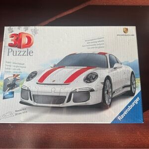 Ravensburger 3D Puzzle Porsche 911R - White and Red